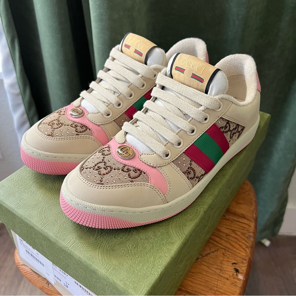 Gucci Women’s Screener Sneakers 37